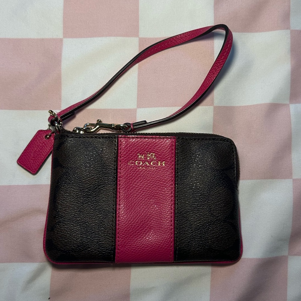 Authentic Coach Wristlet